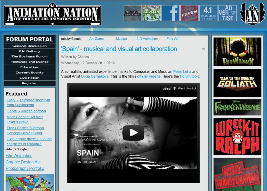 Animation Nation - Spain animation